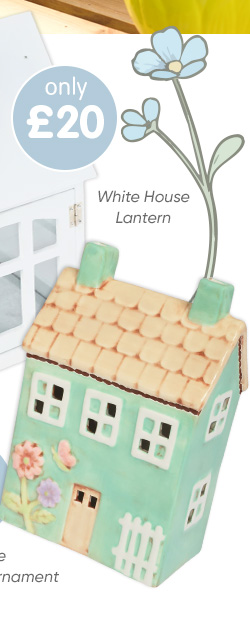 Garden Life Ceramic House Ornament