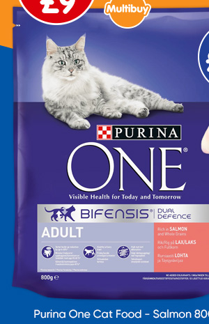Purina One Cat Food - Salmon 800g