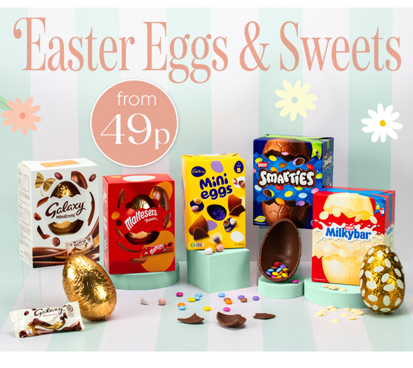 Easter Eggs & Sweets at B&M