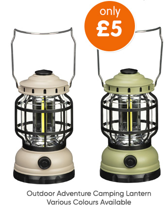 Outdoor Adventure Camping Lantern - Various Colours Available