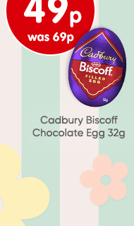 Cadbury Biscoff Chocolate Egg 32g
