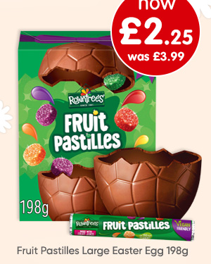 Fruit Pastilles Large Easter Egg 198g