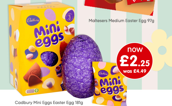 Cadbury Mini Eggs Easter Egg 181g