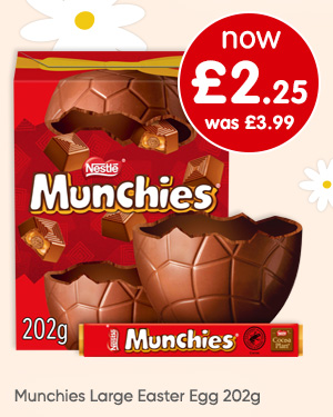 Munchies Large Easter Egg 202g