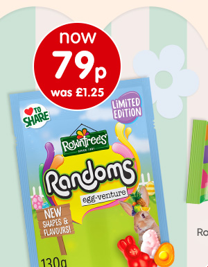 Rowntree's Randoms Egg-venture Spring Pouch 130g