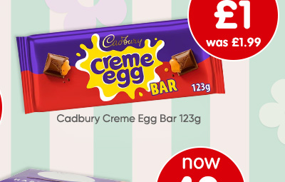 Cadbury Creme Egg Bar 123g