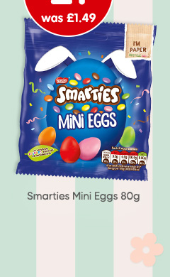 Smarties Mini Eggs 80g