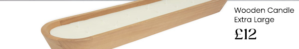 Wooden Candle - Extra Large