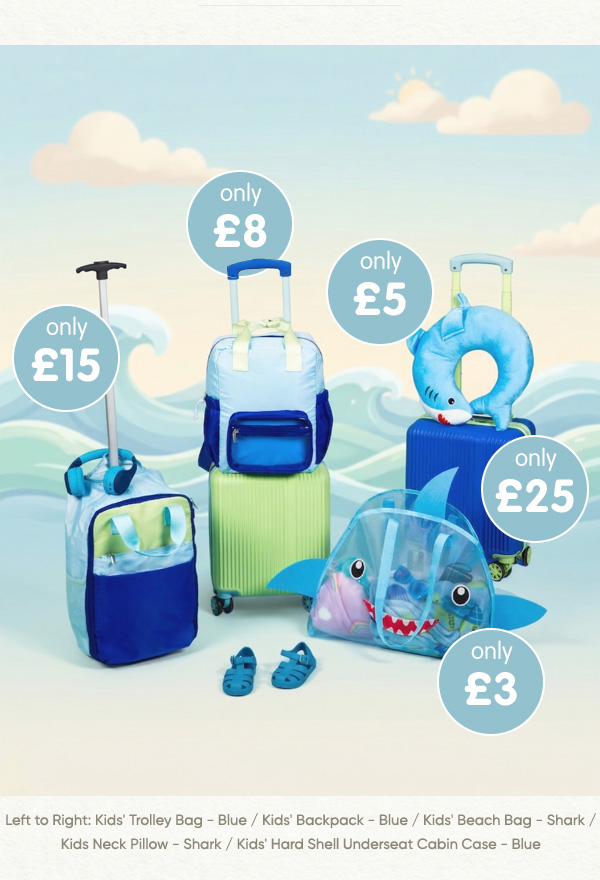 Holiday Shop at B&M. Kids Luggage