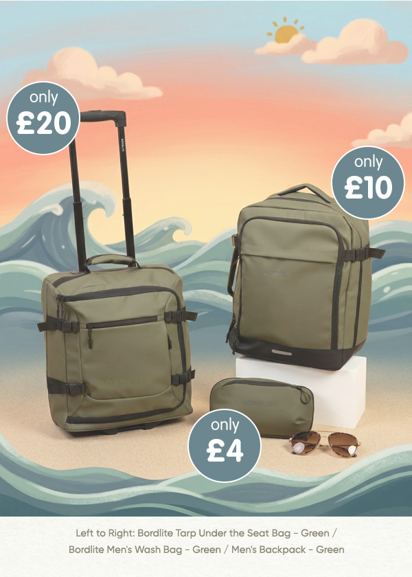 Holiday Shop at B&M. Men's Luggage
