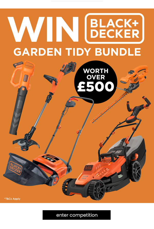 WIN a Black+Decker bundle worth over £500 Competition