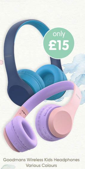 Goodmans Wireless Kids Headphones - Various Colours