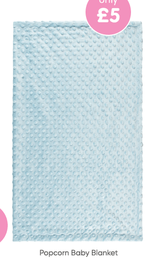 Popcorn Baby Blanket - Various designs Available