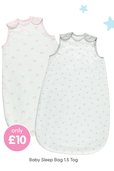 Baby Sleep Bag 1.5 Tog - Various designs Available