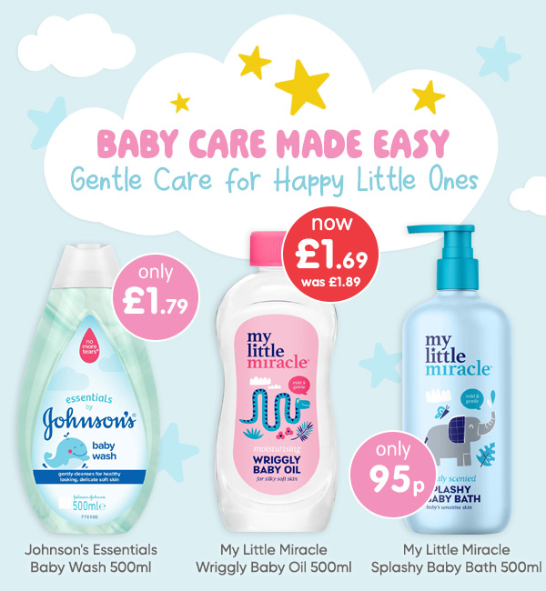 Baby Care at B&M