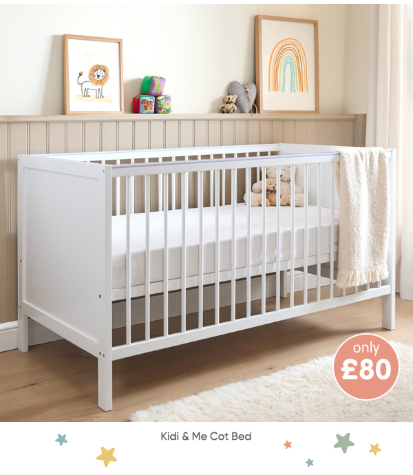Kidi & Me Cot Bed
