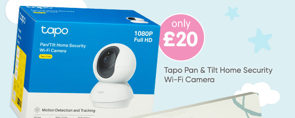 Tapo Pan & Tilt Home Security Wi-Fi Camera