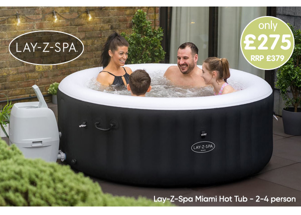 Lay-Z-Spa Miami Hot Tub