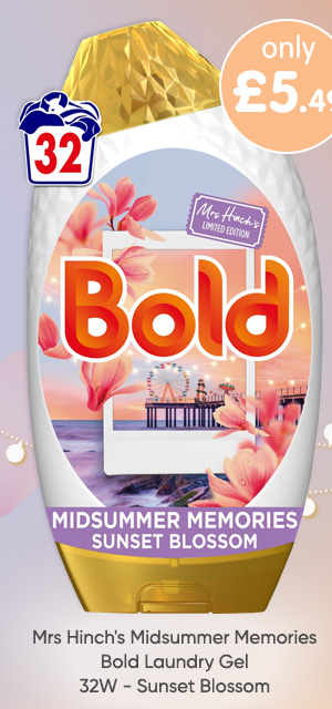 Mrs Hinch's Midsummer Memories - Bold Laundry Gel 32W - Sunset Blossom