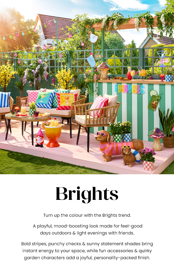 Garden Brights Collection at B&M