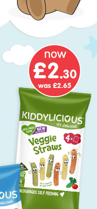 Kiddylicious Veggie Straws 4pk