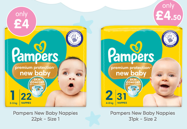 Pampers New Baby Nappies