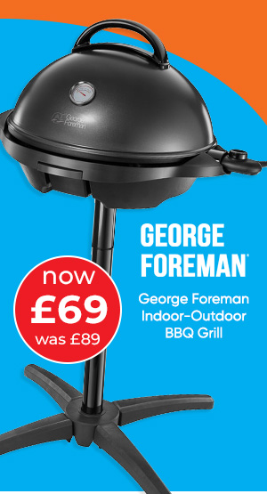George Foreman Indoor-Outdoor BBQ Grill