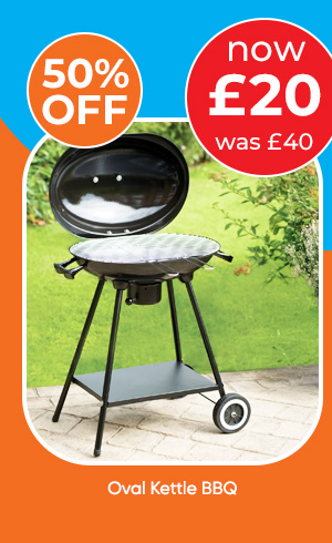 Oval Kettle BBQ