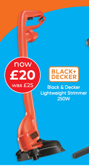 Black & Decker Lightweight Strimmer 250W