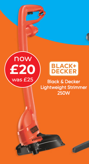 Black & Decker Lightweight Strimmer 250W