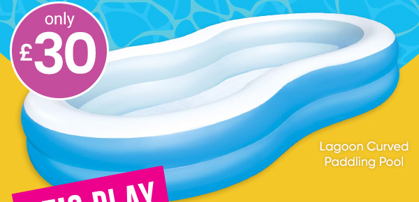 Lagoon Curved Paddling Pool