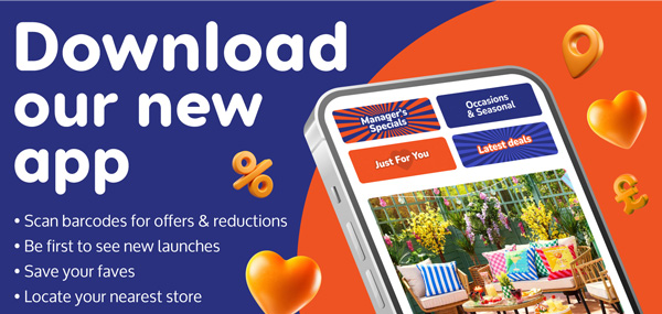Download our New B&M App