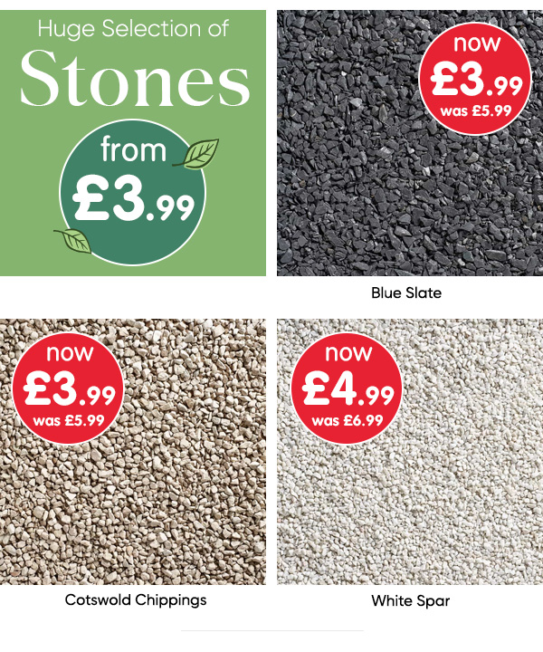 Gravel, Garden Stones & Slate at B&M
