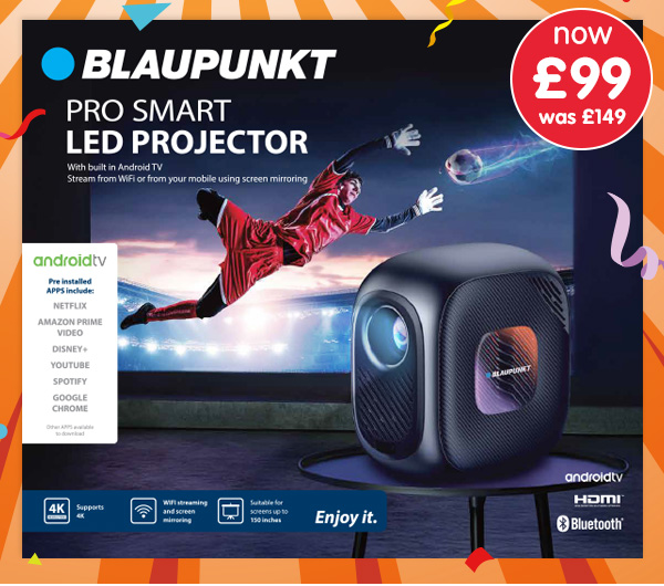 Blaupunkt Pro Smart LED Projector