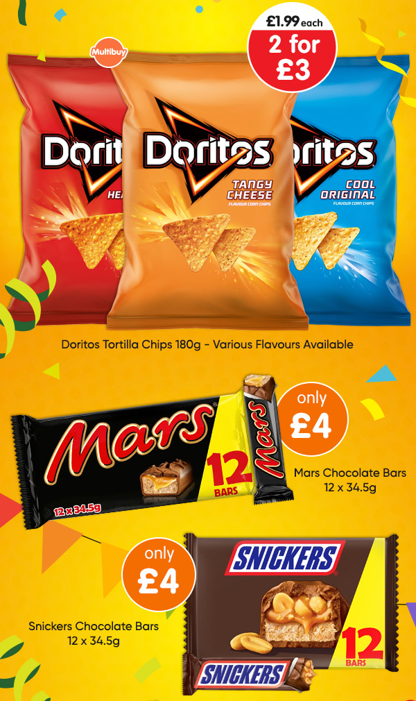 Get Match Ready Food & Drink at B&M