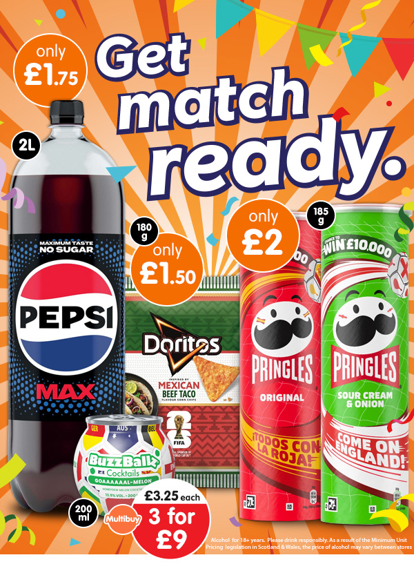 Get Match Ready at B&M