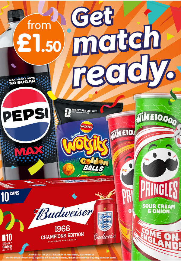 Get Match Ready at B&M