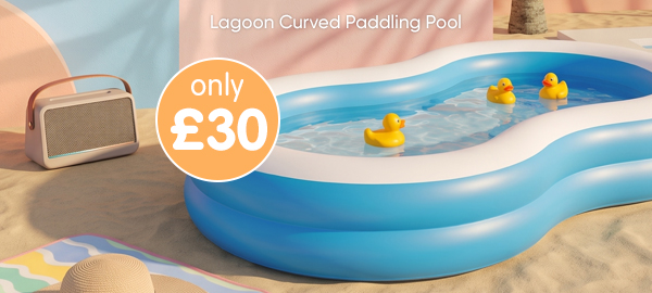 Lagoon Curved Paddling Pool