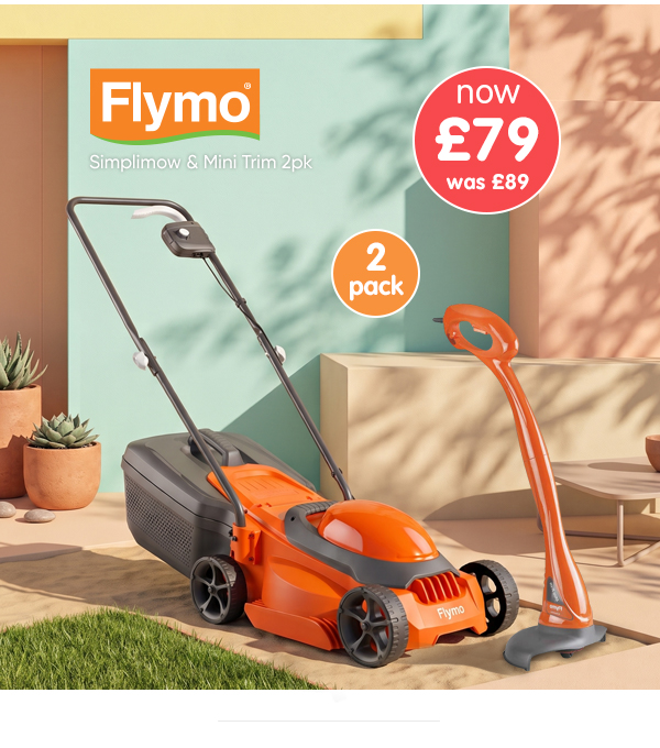 Flymo Simplimow & Mini Trim 2pk