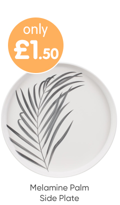 Melamine Palm Side Plate