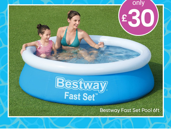 Bestway Fast Set Pool 6ft