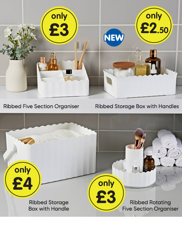 Ribbed Storage Range