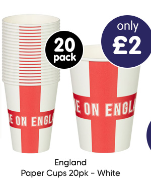 England Paper Cups 20pk