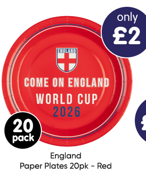 England Paper Plates 20pk
