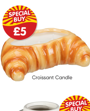 Croissant Candle