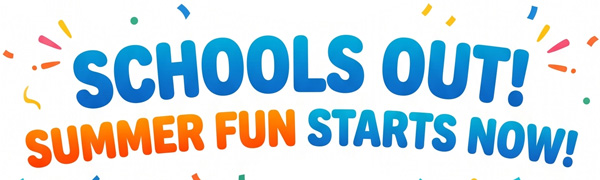 Schools out for Summer at B&M