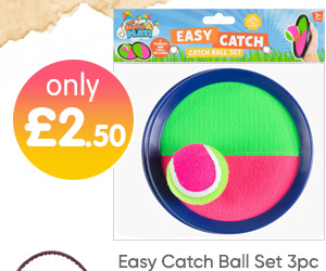 Easy Catch Ball Set 3pc - Green & Pink