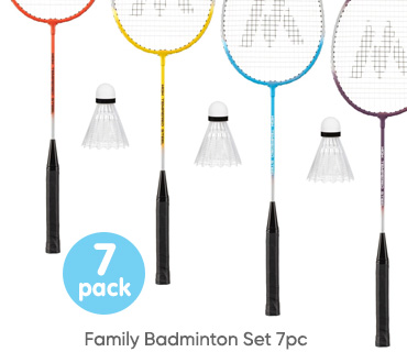 Family Badminton Set 7pc