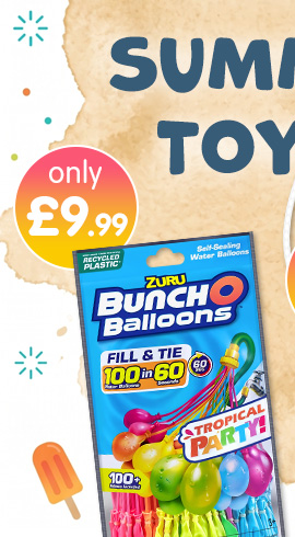 Bunch O Balloons Rapid-Filling Neon Splash Water Balloons 100pk