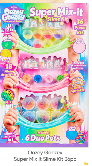 Oozey Goozey Super Mix It Slime Kit 36pc